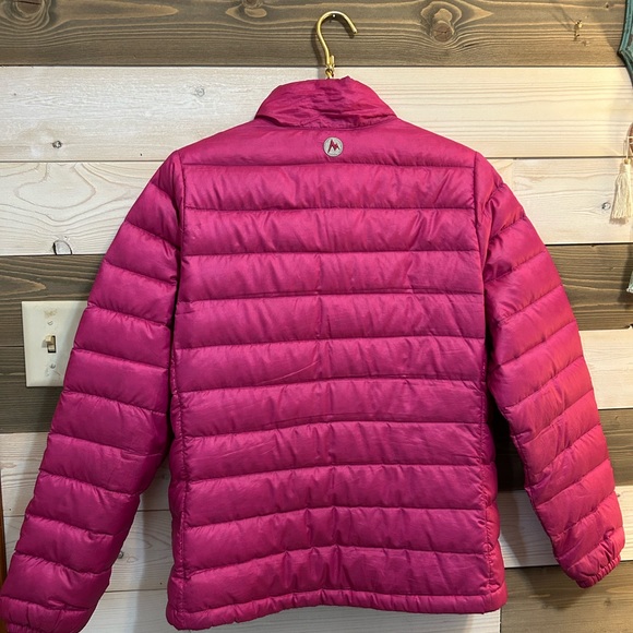 Marmot ⚜️ Pink Quilted Puffer Jacket - Picture 4 of 9